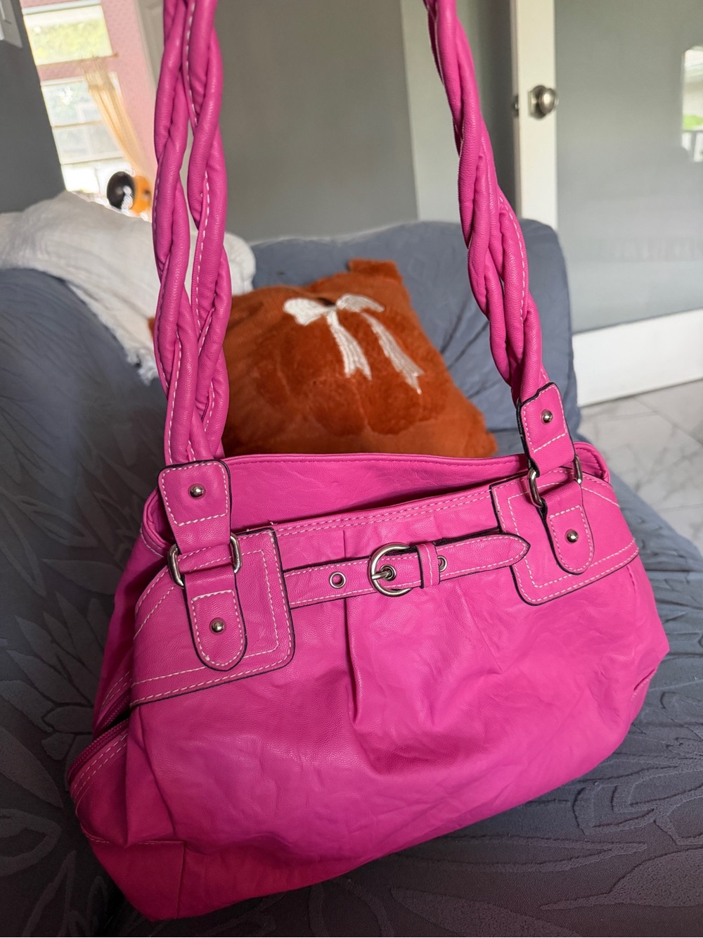 Women’s Pink Shoulder Bag - y2k